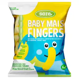 PLUS Sore 6+ Baby maisfingers banaan aanbieding