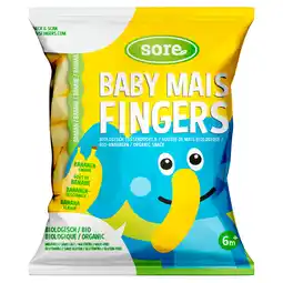 PLUS Sore 6+ Baby maisfingers banaan aanbieding