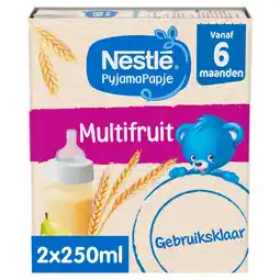 PLUS Nestlé 6+ Pyjamapapje multifruit aanbieding