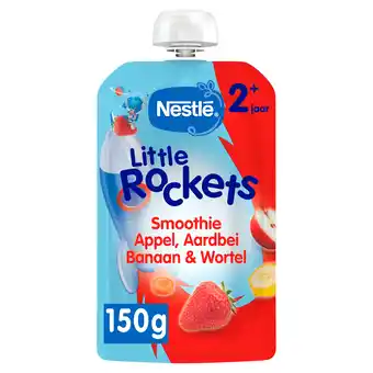 PLUS Nestlé Little Rockets knijp Aardbei +2j aanbieding
