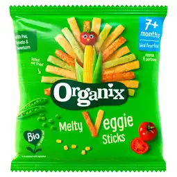PLUS Organix Veggie Groente Sticks 7+m aanbieding
