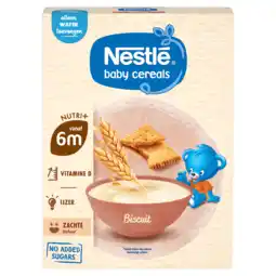 PLUS Nestlé 6+ Ontbijtpapje biscuit aanbieding
