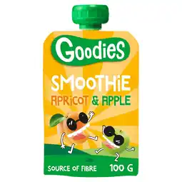PLUS Goodies Knijpfruit Smoothie Abrikoos en Appel aanbieding