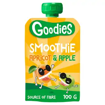 PLUS Goodies Knijpfruit Smoothie Abrikoos en Appel aanbieding