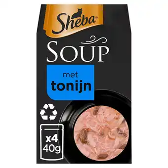 PLUS Sheba Maaltijdzakjes soup tonijn aanbieding