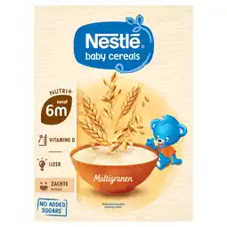 PLUS Nestlé baby cereals multigranen 6m+ aanbieding