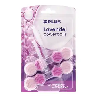 PLUS PLUS Powerball toiletblok lavendel aanbieding