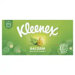 PLUS Kleenex Tissues balsam aanbieding