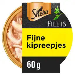 PLUS Sheba Filets Kipfilet stukjes in saus aanbieding