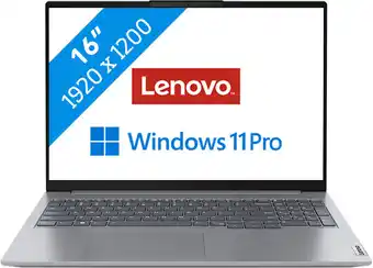 Coolblue Lenovo ThinkBook 16 G8 IRL - 21SH00LWMH QWERTY aanbieding