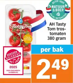 Albert Heijn AH Tasty Tom tros tomaten aanbieding