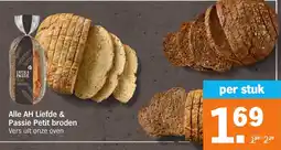 Albert Heijn Alle AH Liefde & Passie Petit broden aanbieding