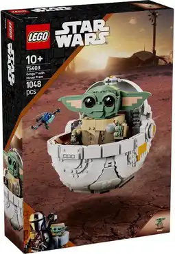 Bol.com LEGO Star Wars: The Mandalorian Grogu met zweefkinderwagen 75403 aanbieding