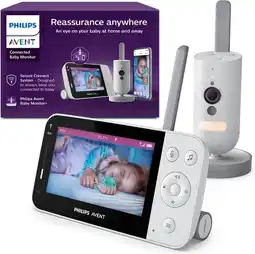 Bol.com Philips Avent Connected Beeldbabyfoon - Babyfoon met camera en app - SCD951/26 aanbieding