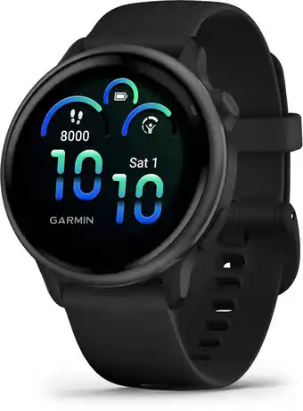 Bol.com Garmin Vivoactive 6 - Smartwatch - Sporthorloge- Health - Fitness - 42 mm - Zwart aanbieding