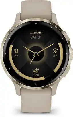 Bol.com Garmin Venu 3s - Smartwatch - AMOLED-Scherm - 41 mm - French Grey aanbieding