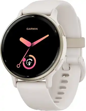 Bol.com Garmin Vivoactive 5 - Sporthorloge - AMOLED-Scherm - Ivory/Cream Gold aanbieding