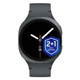 Bol.com Samsung Galaxy Watch8 - smartwatch - 40mm - Graphite + 1 jaar extra garantie aanbieding