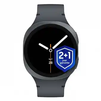 Bol.com Samsung Galaxy Watch8 - smartwatch - 40mm - Graphite + 1 jaar extra garantie aanbieding