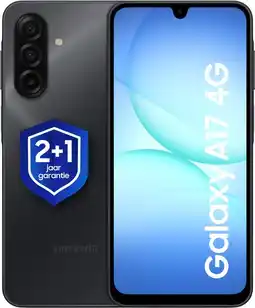 Bol.com Samsung Galaxy A17 4G - 128GB - Black + 1 jaar extra garantie aanbieding