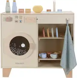 Bol.com Little Dutch Houten wasmachine FSC Limited Edition aanbieding