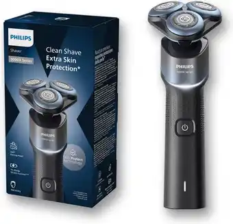 Bol.com Philips Shaver 5000X Series X5006/00 - Elektrisch scheerapparaat – mannen - Blauw aanbieding