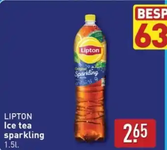 ALDI Lipton Ice tea sparkling aanbieding