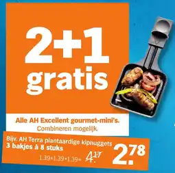 Albert Heijn Alle AH excellent gourmet-mini's aanbieding