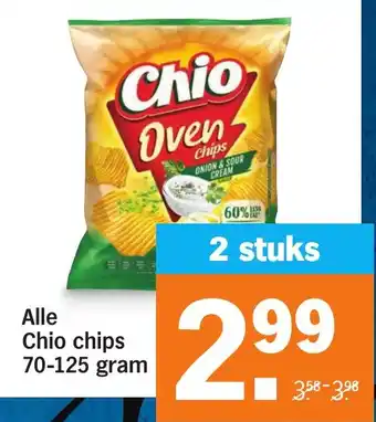 Albert Heijn Alle Chio chips aanbieding