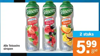 Albert Heijn Alle Teisseire siropen aanbieding