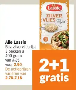 Albert Heijn Alle Lassie aanbieding