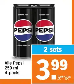 Albert Heijn Alle Pepsi aanbieding