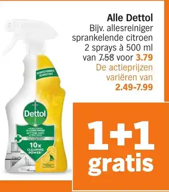 Albert Heijn Alle Dettol aanbieding
