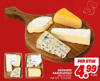 Dekamarkt Dekavers kaasplateau aanbieding