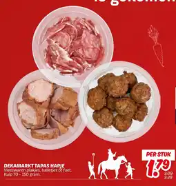 Dekamarkt Dekamarkt tapas hapje aanbieding