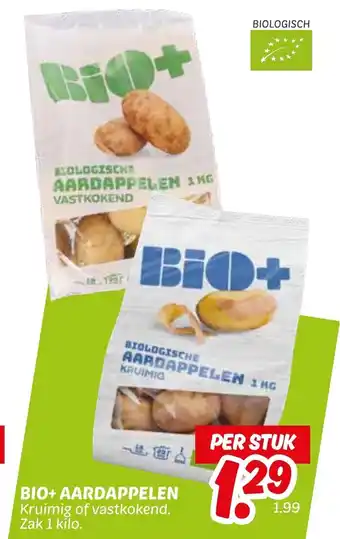 Dekamarkt Bio+ aardappelen aanbieding