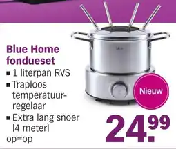 Albert Heijn Blue Home fondueset aanbieding