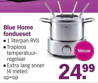 Albert Heijn Blue Home fondueset aanbieding
