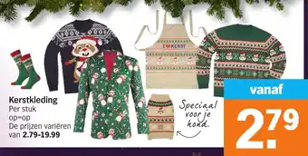 Albert Heijn Kerstkleding aanbieding