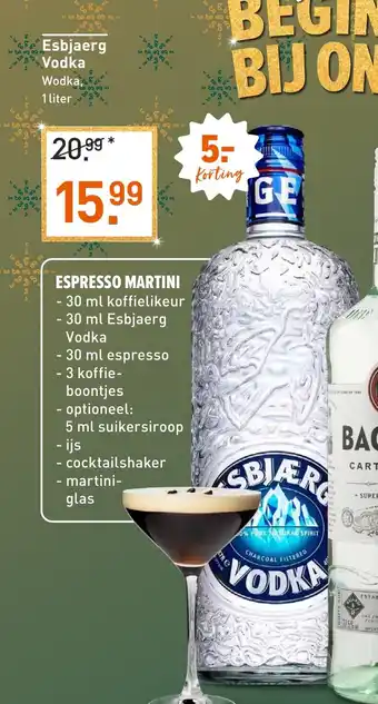 Albert Heijn Esbjaerg Vodka aanbieding