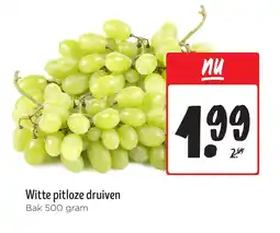 Jumbo Witte pitloze druiven aanbieding