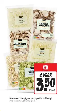 Jumbo Gesneden champignons ui spruitjes of taugé aanbieding