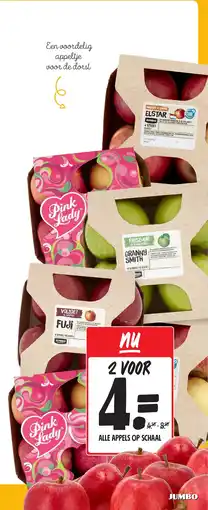 Jumbo Alle appels op schaal aanbieding