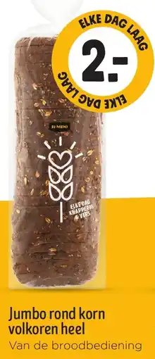 Jumbo Jumbo rond korn volkoren heel aanbieding