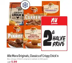 Jumbo Alle Mora Originals Classics of Crispy Chick'n aanbieding