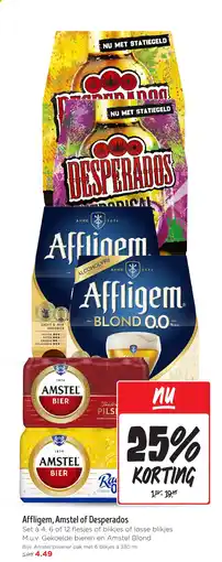 Jumbo Affligem Amstel of Desperados aanbieding