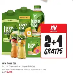 Jumbo Alle Fuze tea aanbieding