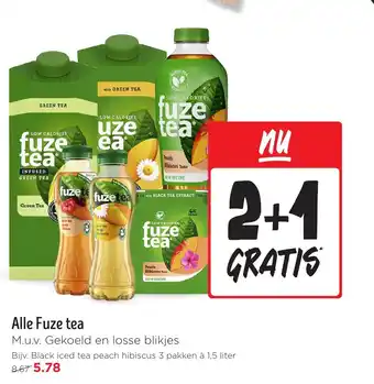 Jumbo Alle Fuze tea aanbieding