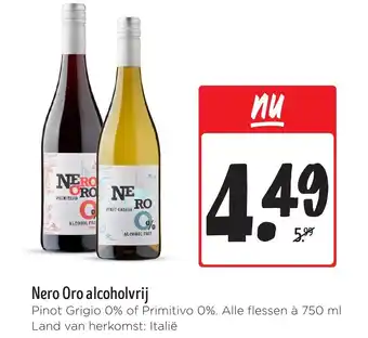 Jumbo Nero Oro alcoholvrij aanbieding