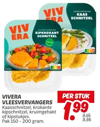 Dekamarkt Vivera Vleesvervangers aanbieding